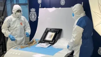 شاهکار نیم میلیون پوندی در کوچه رها شد