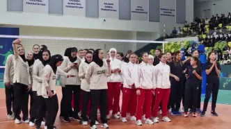 لحظاتی از تاریخ‌سازی تیم ملی والیبال بانوان ایران