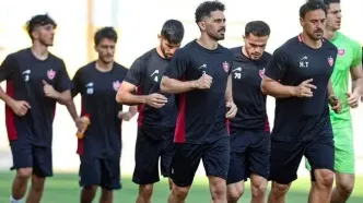 تمرین پرتلاطم پرسپولیس بعد از استعفای درویش