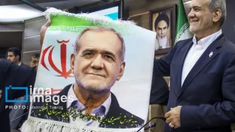 تصاویر سفر رئیس جمهور به آذربایجان غربی