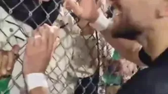 شادی عاشقانه ستاره خیبر با همسرش بعد از شکست پرسپولیس