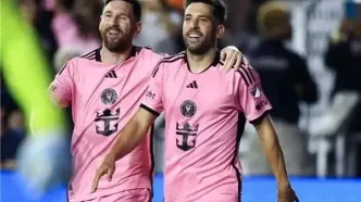 شب طوفانی مسی و بارسایی‌ها در ساحل فلوریدا