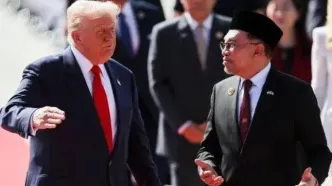 پس از ورود ترامپ اعتراضات در مالزی بالا گرفت