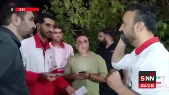 فوری: لحظه ارتباط با بازماندگان سقوط بالگرد + فیلم تکان‌دهنده