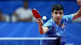 بنیامین فرجی اولین مدال تنیس روی میز را قطعی شد