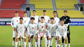 برتری پرگل نوجوانان فوتبال ایران مقابل قرقیزستان در دیداری دوستانه