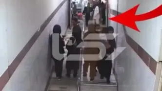 سرقت عجیب گوشواره دختربچه در آغوش مادر