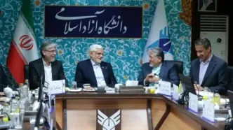 دیدار صمیمانه معاون اول رئیس‌جمهور با رئیس دانشگاه آزاد