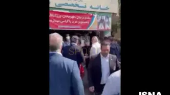 ببینید؛ زد و خورد شدید در مسابقات انتخابی تیم‌های ملی بدنسازی