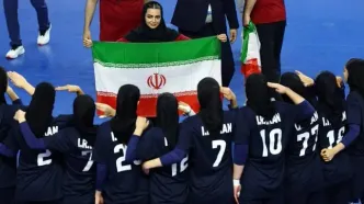 قهرمانی بدون شکست دختران هندبال ایران در بحرین