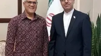 سفیر اندونزی با بقایی دیدار کرد