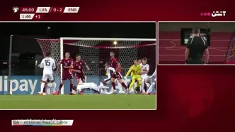 ببینید؛ خلاصه بازی لتونی 0 - انگلیس 5