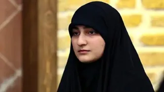 حضور زینب سلیمانی در مراسم تشییع پیکر محمد کاسبی + فیلم