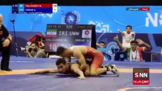 ببینید| والی زاده برنزی شد