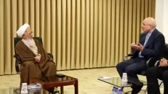 قالیباف با آیات عظام جوادی آملی و مکارم شیرازی دیدار کرد