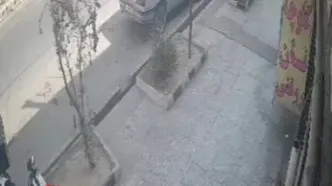 لحظه هولناک سرقت مسلحانه با کلاشینکف در زاهدان