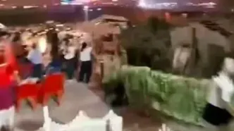 سقوط ناگهانی پهپادها در نمایش هوایی چین؛ زخمی شدن تعدادی از تماشاگران + ویدیو