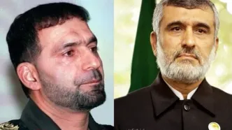 تصویر شهیدان طهرانی مقدم و حاجی زاده در سال ۱۳۶۶