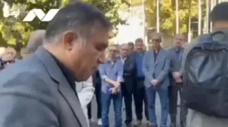 اشک‌های حسن روشن در مراسم خداحافظی با پیشکسوت استقلال+فیلم