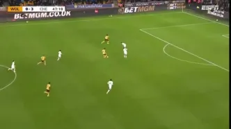 ویدیو: گل اول ولورهمپتون به چلسی توسط آروکوداره