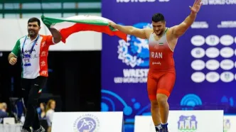 کشتی آزاد ایران نایب قهرمان امید‌های جهان شد