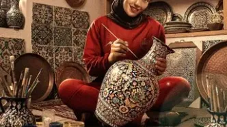 پوستر اصیل و سنتی پرسپولیس برای بازی با سپاهان