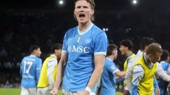 برد ۳-۱ ناپولی مقابل اینتر؛ صدر جدول به رنگ آبی آسمانی