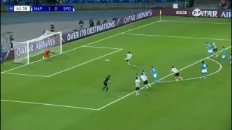 ویدیو: گل اول اسپورتینگ به ناپولی توسط لوئیس سوارس