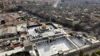 انفجار بمب‌های صوتی نزدیک حرم حضرت زینب (س)