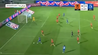 خلاصه بازی استقلال 1 - مس رفسنجان 0