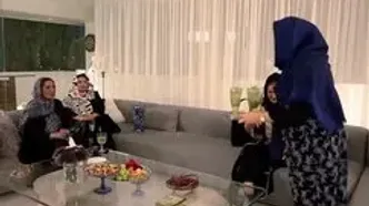 (ویدیو) واکنش جالب فاطمه گودرزی به ویلای لاکچری فریبا نادری!