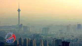 هوای تهران نارنجی شد - چهارشنبه ۷ آبان