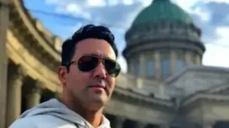 پوریا پورسرخ تماشاگر ویژه ال‌کلاسیکو در سانتیاگو برنابئو