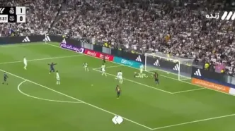 گل اول بارسلونا به رئال مادرید را ببینید