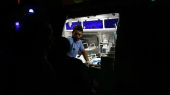 وداع و اهدای عضو با رضایت پدر صابر کاظمی + عکس