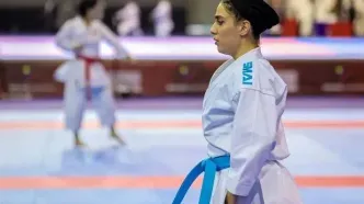 صادقی در آستانه کسب سهمیه مسابقات جهانی کاراته