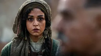 بازیگر سریال «شکارگاه» با گریمی متفاوت ظاهر شد