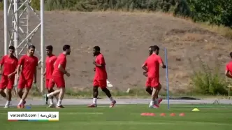 تمرینات پرسپولیسی ها در فیفادی