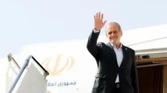 رئیس جمهوری وارد اصفهان شد