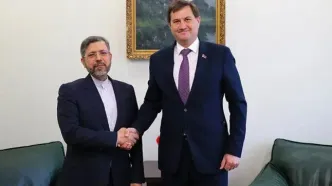 رایزنی خطیب‌زاده و وزیر خارجه بلاروس درباره تقویت روابط دوجانبه