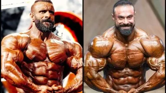 فیگورهای انفرادی هادی چوپان و بهروز تابانی در مسابقات مستر المپیا 2025/ ویدئو