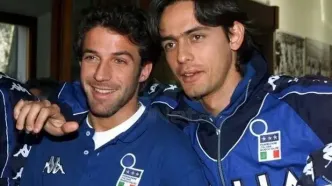 تکرار رکورد دل‌پیرو و اینزاگی در تیم ملی ایتالیا پس از 24 سال