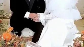 (ویدیو) خواندن عقد آریایی آرام جعفری و بابک انصاری توسط مرجانه گلچین!