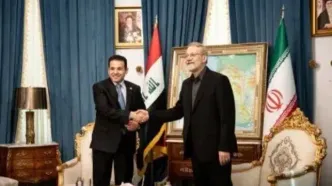 دیدار مشاور امنیت ملی عراق با لاریجانی در تهران