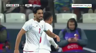 ببینید| خلاصه بازی تیم ملی ایران ۱ روسیه ۲