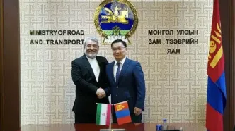 تسلیم استوارنامه سفیر ایران به رئیس جمهور مغولستان و دیدارهای دوجانبه