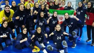 طلای تاریخی هندبال دختران در آسیا با حمایت ایرانسل