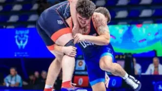 طلای آذرپیرا با شکست قهرمان جهان