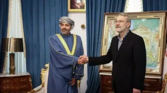 وزیر کشور عمان با لاریجانی دیدار کرد