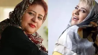 رابعه اسکویی با گلسینه چرمی در کانون توجه!